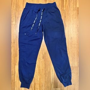 Medcouture Touch Navy Blue Cargo Pants Size Small